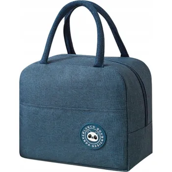 TERMO TAŠKA 5,6L NA OBĚD DO PRÁCE NA PIKNIK TMAVĚ MODRÁ