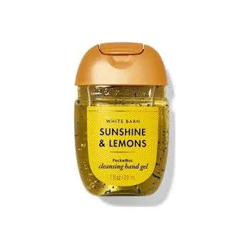 Koupelová kosmetika Bath & Body Works Sunshine & Lemons – antibakteriální gel na ruce, 29 ml