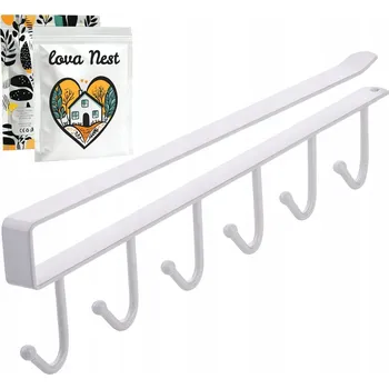 Věšák Šatní ramínko kovový Lova Nest bílý
