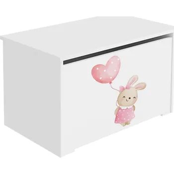 Úložný box Úložný box Truhla na hračky Kufr do dětského pokoje DARIA Bunny