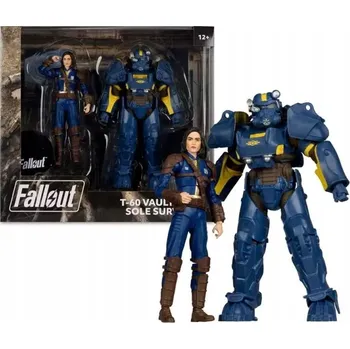 Obraz Fallout 4 Sada 2 Sošek T-60 Vault Tec & Sole Survivor 18 cm