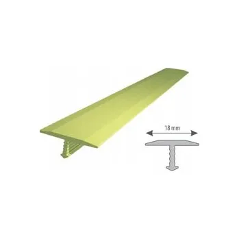 soklová lišta Lišta TCP hliníková 18 x 5 délka 250cm zlatá