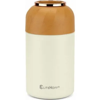 Termoska Elitehoff 1050ml termoska na večeři s miskou a skládací lžičkou E-8248