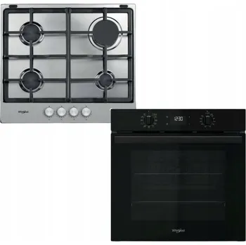 Varná deska Sada Whirlpool Elektrická trouba OMR58CR1B + Plynová varná deska TGML 660IX
