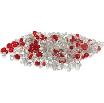 Amtra Wave Crystal Sand, 400 g, bílá/červená bílá / červená 400 g