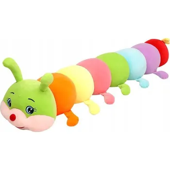 plyšák Plyšová Hračka Housenka Stonožka 40 CM Barevný Plyšák