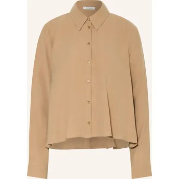 Dámská halenka Opus Dámská Košile Flowy, světle hnědá, 44