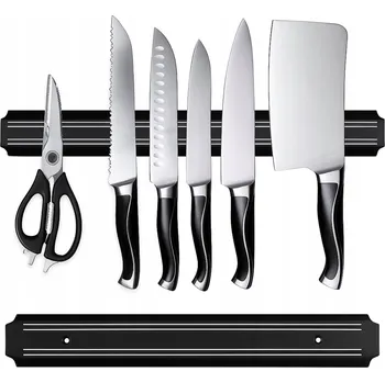 Držák s magnetickým proužkem na nože, nože nářadí, klíče, příslušenství, magnet