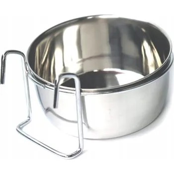 Miska pro psa Kovová miska s úchytem Dingo 0,28 l