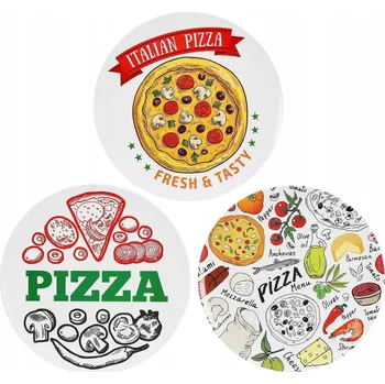 Talíř Velký kulatý talíř na pizzu 33 cm