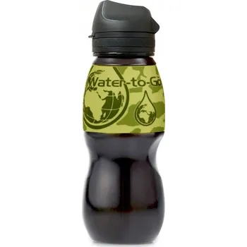 Láhev Filtrační láhev Water to Go Active 0,75 l černá
