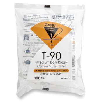 Příprava kávy Cafec Medium-Dark Roast Papírové filtry vel. 1 - 100 ks