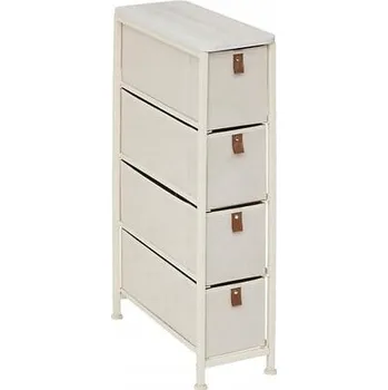 regál Regál 4 x šuplík úzká 20x75 béžová