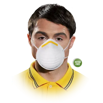 Plynová maska Reis MAS F FFP1 NR D Protiprachová polomaska 25 ks