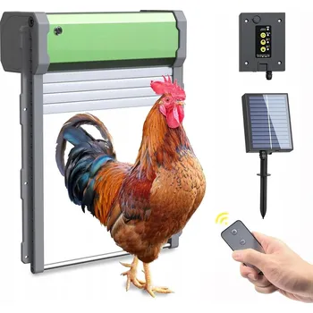 Automatická rolovací vrata do kurníku