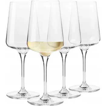 Sklenice Skleničky na bílé víno Krosno bezbarvé 400 ml 4 ks