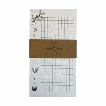 Příslušenství pro přípravu kávy ElisBart - TO DO list - kávový plánovač III.