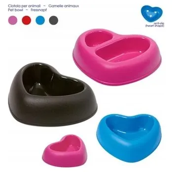 Miska pro psa Samostatná plastová miska Georplast růžová 0,2 l