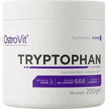 Aminokyseliny OstroVit Supreme Pure Tryptophan prášek 200 g