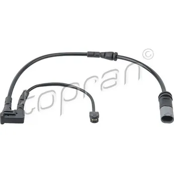 Brzdový systém Výstražný kontakt, opotřebení obložení TOPRAN 503 065