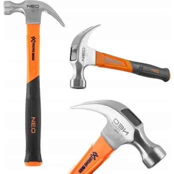 Kladivo Tesařské kladivo 450g s topůrkem ze sklolaminátu NEO 25-132