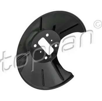 Brzdový kotouč Ochranný plech proti rozstřikování, brzdový kotouč TOPRAN 305 178