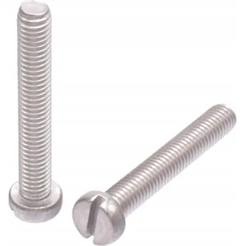 Šroub ŠROUB VÁLCOVÝ M2x22 S PŘÍMOU DRÁŽKOU A2 10 Ks