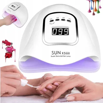 UV lampa na nehty UV/LED LAMPA NA NEHTY SUN X5 MAX DUAL PRO HYBRIDNÍ A GELOVÉ NEHTY, PROFESIONÁLNÍ