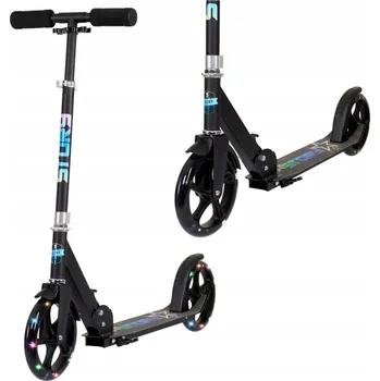 Koloběžka Přepravní koloběžka s velkými koly Story Urban GO! Černá LED