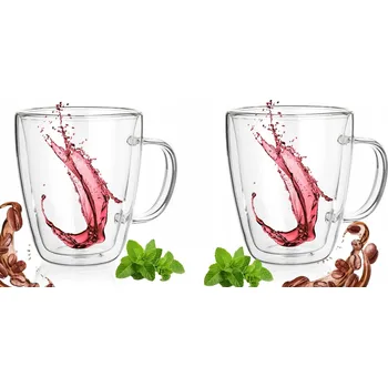 Sklenice Sklenice na kávu a čaj Banquet 300 ml 2 ks