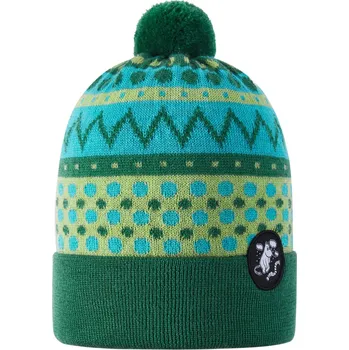 Pokrývka hlavy Reima Moomin Flinga - Enchanted Green 52-54