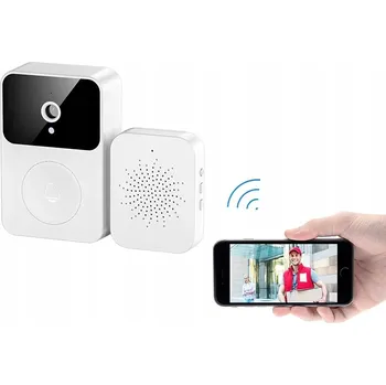 IP kamera BEZDRÁTOVÝ ZVONEK S KAMEROU VIDEO VRÁTNÍK WIFI 2K 3MP IP65 DETEKCE POHYBU