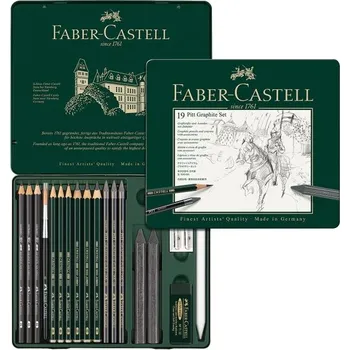 omalovánky Grafitová sada Faber-Castell 19 ks