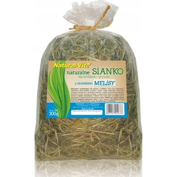 Krmivo pro hlodavce Natural-Vit Meduňkové seno 300g - Relaxace a Zklidnění
