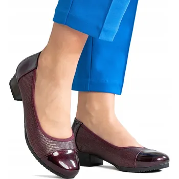 Dámské lodičky Wojtyłko dámské lodičky na blokovém podpatku, velikost 40