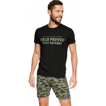 Pánské pyžamo Henderson pánské pyžamo NUKE krátký rukáv velikost XXL