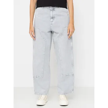 Carhartt WIP Brandon Double Knee (black/chalk wash) XS, šedá