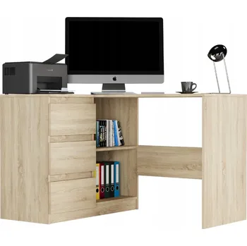 Psací stůl Obdélníkový psací stůl Framire 112 x 87 x 76 cm, dub sonoma