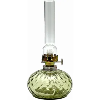 Petrolejová lampa Petrolejová lampa Eliška - lesní zelená káro II. jakost | 95170