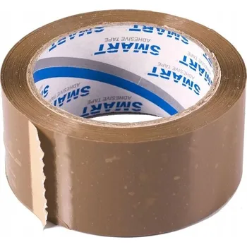 Lepicí páska Balicí páska, lepicí, hnědá, silné solventní lepidlo, pevná páska 60 m 1 ks