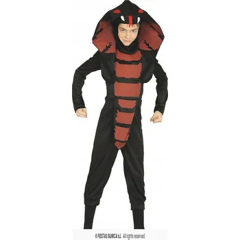 Karnevalový kostým Kostým hadí kobry ninja kobra bojovník 146