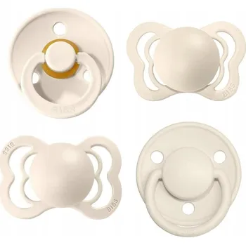 Dudlík Bibs kulatý, symetrický silikon 0+