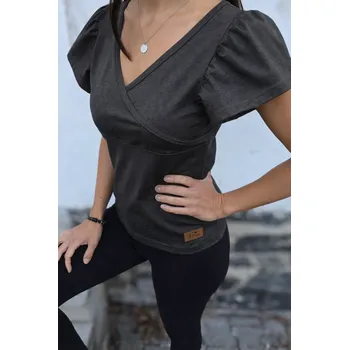 Kulišárny Dámské tričko DAISY MELANGE / kojicí VELIKOST: 40