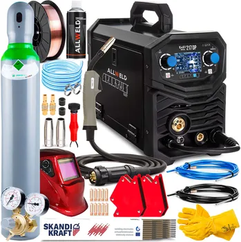 Svářečka Svářečka MIG/MAG SPARTUS EASY MIG 217DP MMA TIG PULS ALU SYNERGIE 3v1