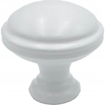 Nábytkové kování Nábytková úchytka GAMET BÍLÁ MATNÁ s frézováním GR49-LPM40