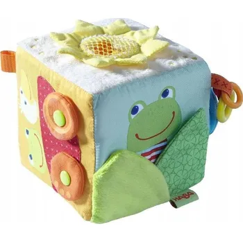 Hračka pro nejmenší Haba Senzorická kostka Kouzelná Žába + 6m+