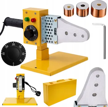 Svářečka Svářečka na trubky PVC PP 1500W 3 matrice 20-32MM KUFR 320 SADA