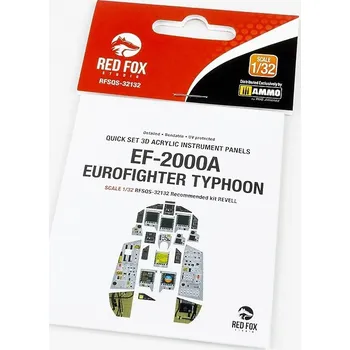 Plastikový model EF-2000A Eurofighter Typhoon (for Revell kit) - Red Fox Studio RFSQS-32132