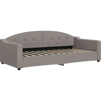 Pohovka Rozkládací pohovka 2v1, taupe, 223 x 100 x 75 cm, plocha na spaní 90 x 200 cm