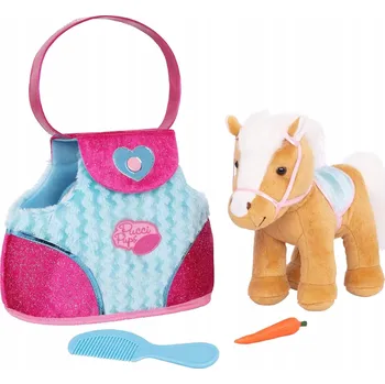 plyšák Poník Plyšová Hračka Pucci Pups Koník v česací tašce Pony